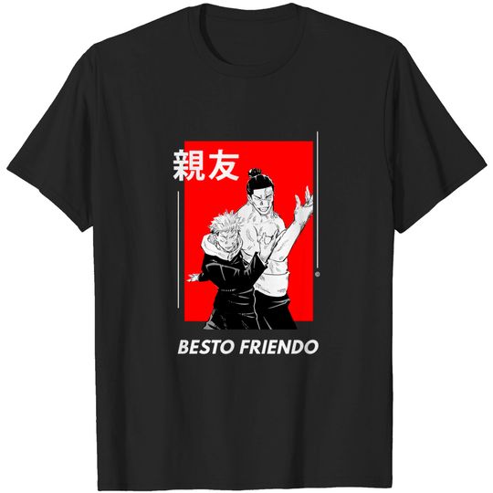 Besto Friendo - Itadori and Todo Pose | Jujutsu no Kaisen Classic T-Shirt