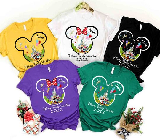 Custom Disney Family Vacation Shirt, Magic Kingdom Mickey Mouse 2022 Tshirt