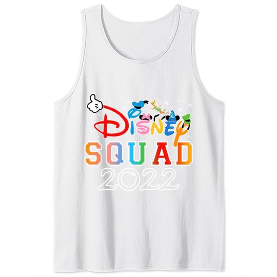 Disney Squad Shirt, Disney Family Tank Tops
