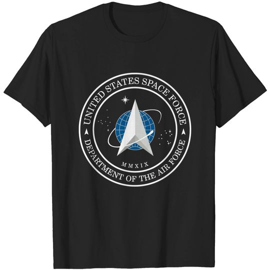 United States Space Force USSF Official Logo Insignia - Us Space Force Official - T-Shirt