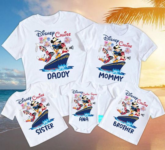 Personalized Disney Cruise Matching Family 2022 Shirt