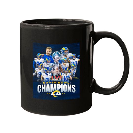 LA Rams Super Bowl Champions 2022 Mugs