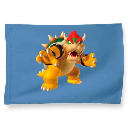 Mario House Flags Super Mario Bowser 3D Poster