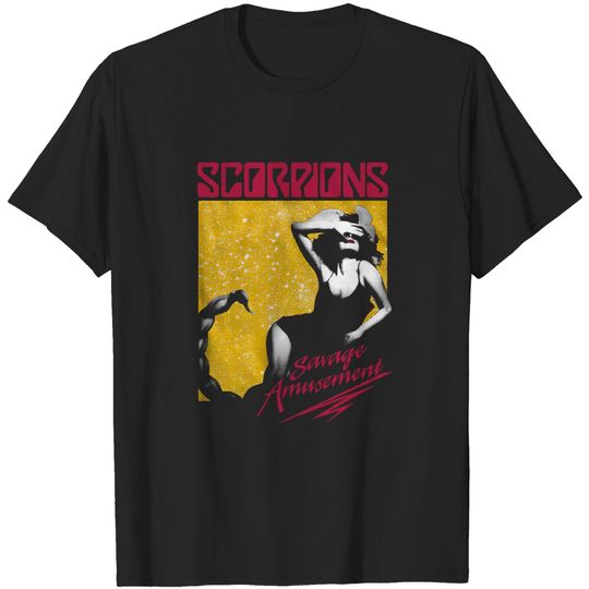 Scorpions Rock Band Savage Amusement T-Shirt