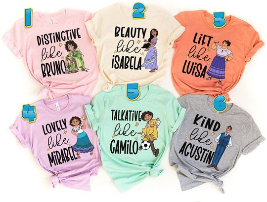 Disney Encanto Shirt, Luisa Encanto Shirt, Isabela Encanto   Shirt