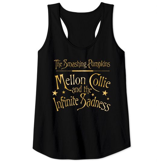 Smashing Pumpkins Mellon Collie Infinite Ladies Short Sleeve Tank Tops Graphic Tees
