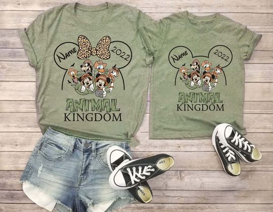 Personalized 2022 Disney Vacation Animal Kingdom Family Matching T Shirt