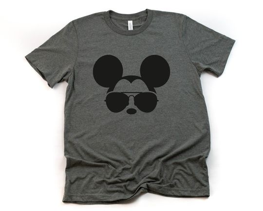 Bearded Mickey t shirt - Disney Trip Matching Shirts - Mickey Mouse Custom T Shirt - Mickey Sunglasses