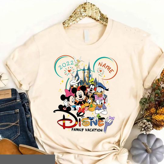 Personalized Disney Matching Family Disney Vacation 2022  Shirt