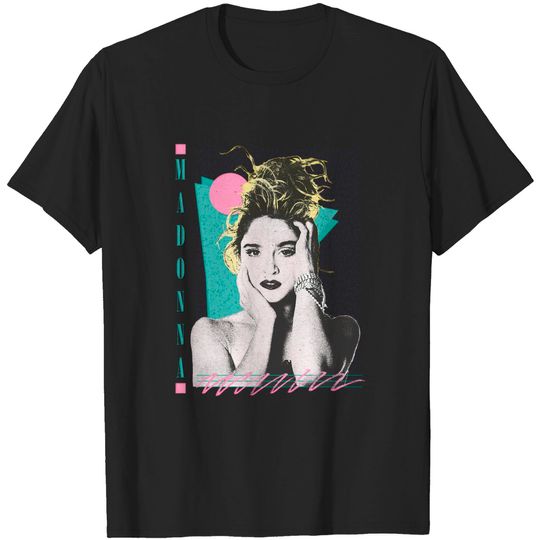 Madonna // Original 80s Vintage Style Design - Madonna - T-Shirt