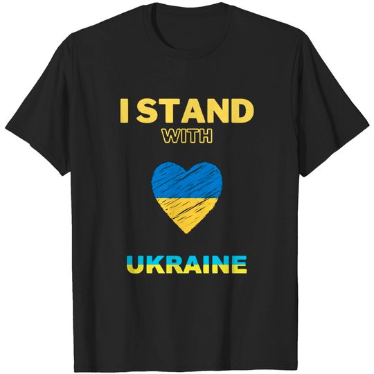 I Stand With Ukraine Unisex T-Shirt