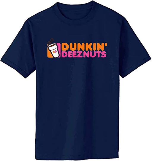 Dunkin Deez Nuts Logo T Shirt