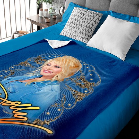 Dolly Parton Vintage Relaxed Fit Classic Baby Blankets