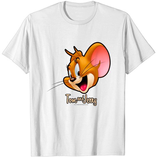 Tom And Jerry T-Shirt Simple Jerry Big Face