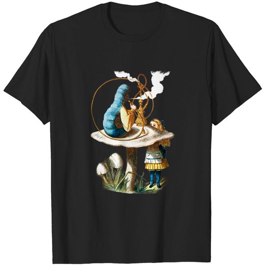 The Caterpillar - Alice In Wonderland - Alice In Wonderland - T-Shirt