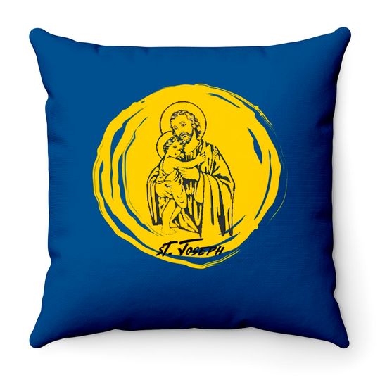 St. Joseph Throw Pillows
