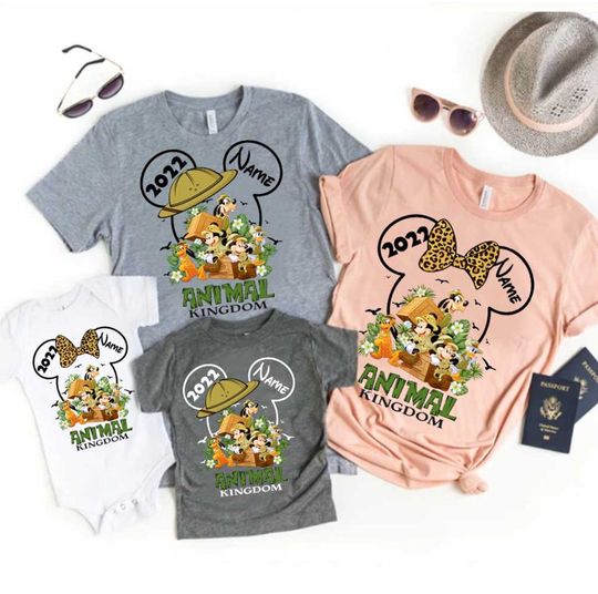 Disney Animal Kingdom Shirt, Disney Safari Family Shirt, Disney Family Vacation Shirt, Disney World 2022