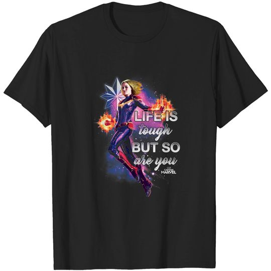 Wings Quotes T-Shirt Captain Marvel Inspirational Quote Flight Graphic