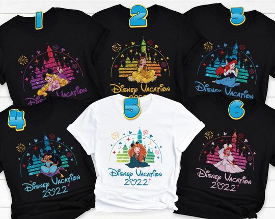 Disney Best Day Ever Shirt, Disney Princess 2022 Shirt