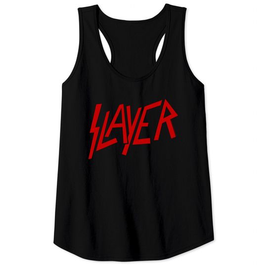 Slayer Classic Logo Pullover Tank Tops