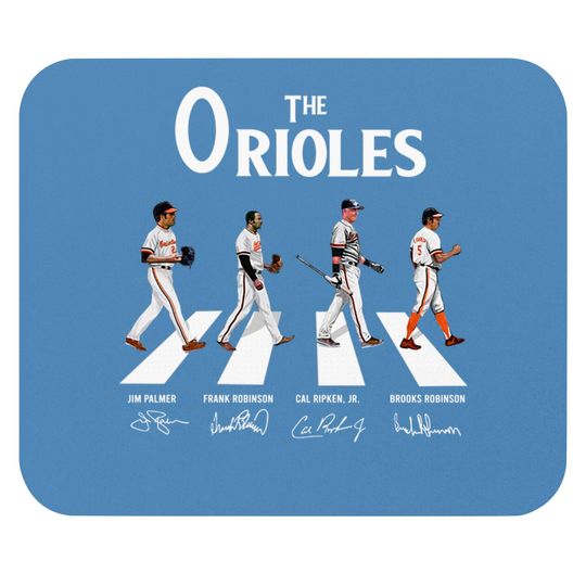 The Orioles Mouse Pads Walking Abbey Road Signatures Mouse Pads