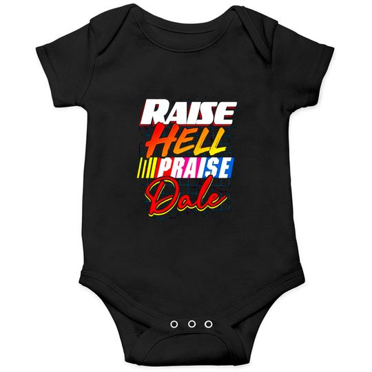 Raise Hell Praise Dale Vintage Pullover Onesie