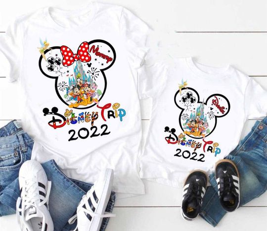 Personalized Disney Trip Family Vacation 2022 T-Shirt