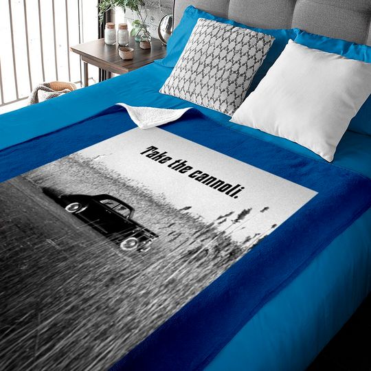 The Godfather Clemenza Take The Cannoli Baby Blanket