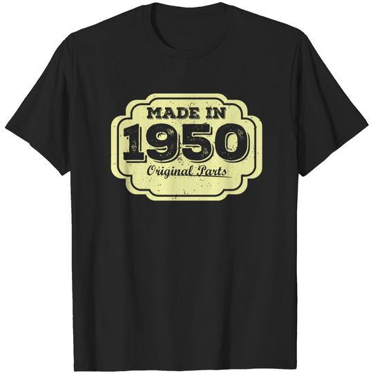 Made In 1950 T Shirt, Vintage shirt, Born in 1950 shirt