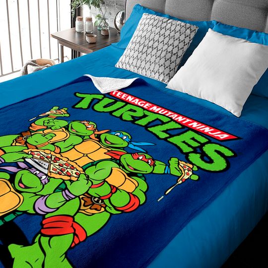 Teenage Mutant Ninja Turtles Pizza Crew Baby Blankets