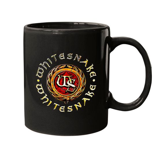 whitesnake logo band rock metal 90art Essential Mugs