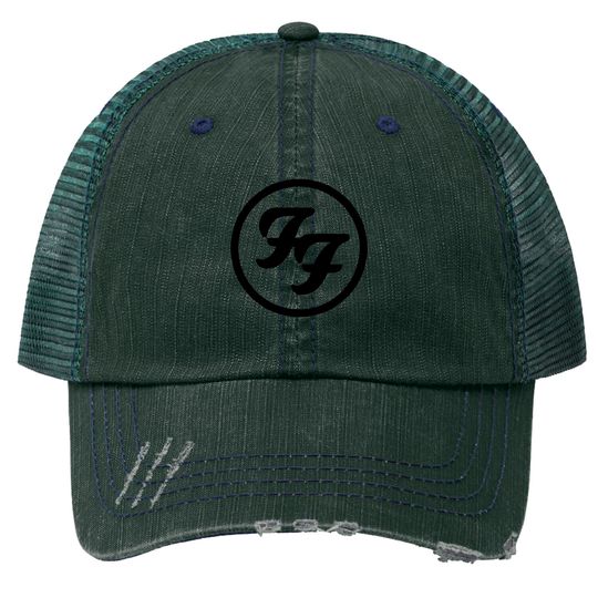 FF Band Fighters Black Circle Logo Trucker Hats
