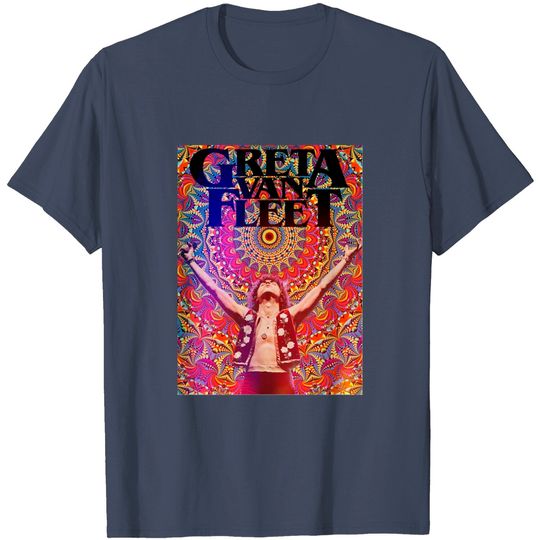 music greta van metal fleet  n roll band live Classic T-Shirt
