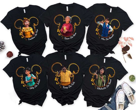 Disney Encanto Shirt, Disney Encanto Mickey Head Shirt, Disney Madrigal Matching Family Shirt