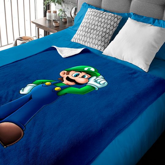 Luigi Baby Blankets