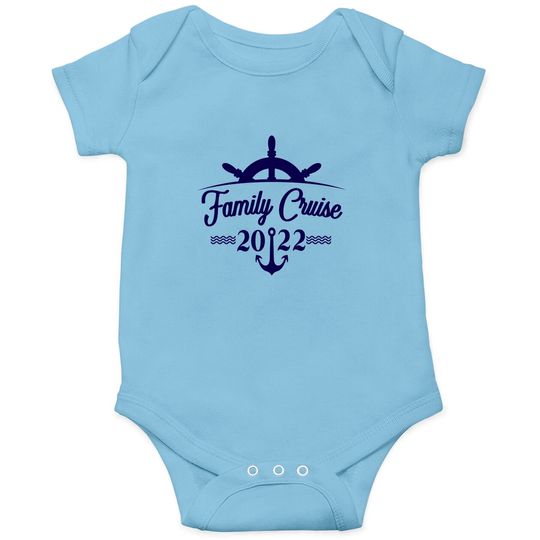Family Cruise 2022 Matching Family Vacation Party Trip Gift Onesie