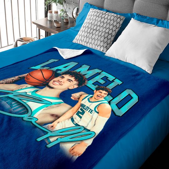 LaMelo Ball Vintage - Lamelo Ball - Baby Blankets