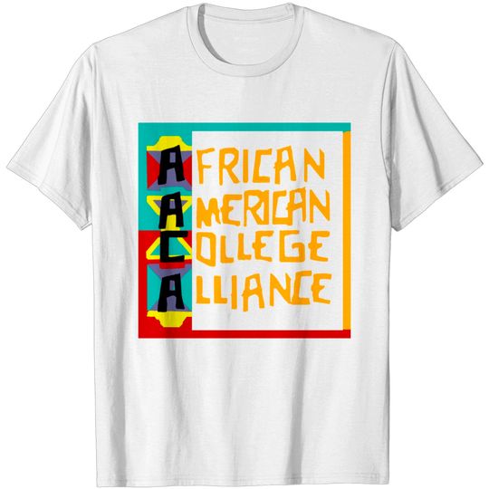 African American College Alliance T Shirt