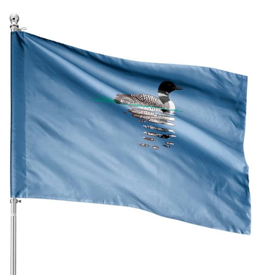 Common Loon - Bird - House Flags