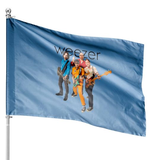 Weezer The Band House Flag