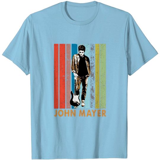 Vintage John Arts Mayer Guitar Musical Legends Live Forever T Shirt
