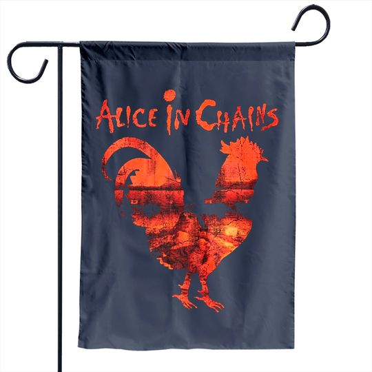 ALC Band Rooster Dirt Layne Staley Rock Garden Flag