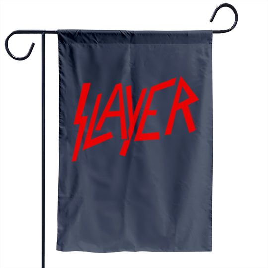 Slayer Classic Logo Garden Flag