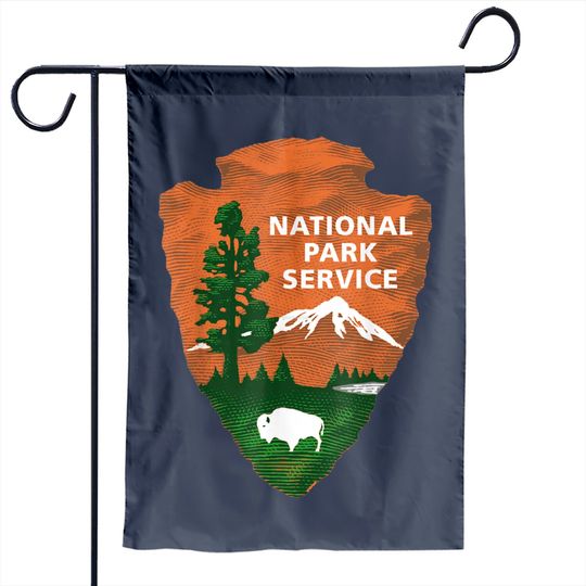 National Funny Park Service Garden Flag
