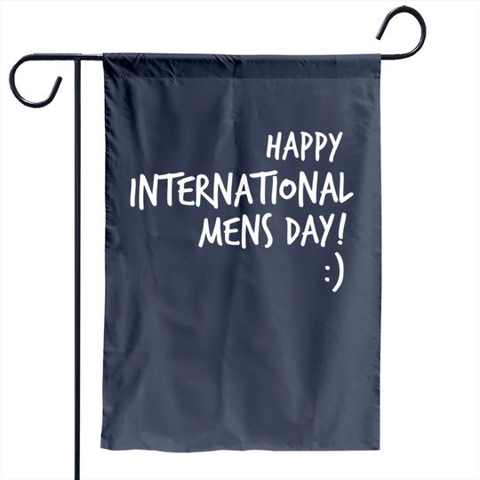 International Men's Day Garden Flag