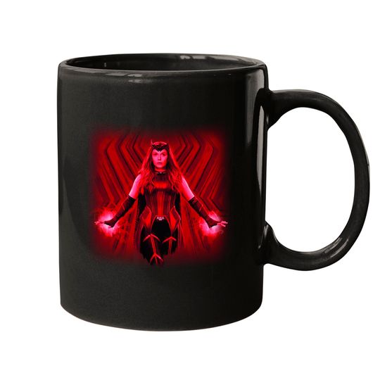 WandaVision Scarlet Witch Textured Portrait Pullover Mugs