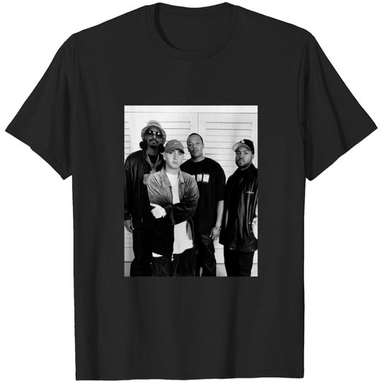 Eminem Dr Dre Ice Cube And Snoop Dogg Rap Legend Vintage 90s Shirt