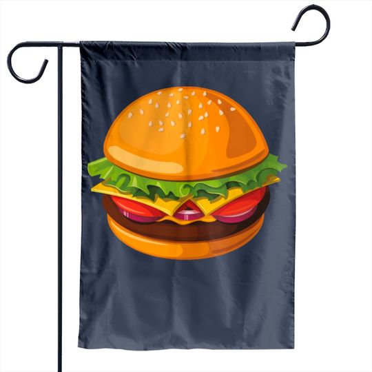 Hamburger Garden Flag