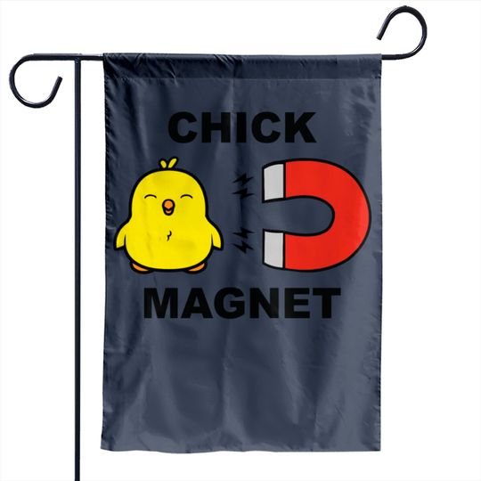Chick Magnet Garden Flag
