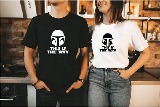 Mandalorian This Is The Way Couple Matching T-Shirt